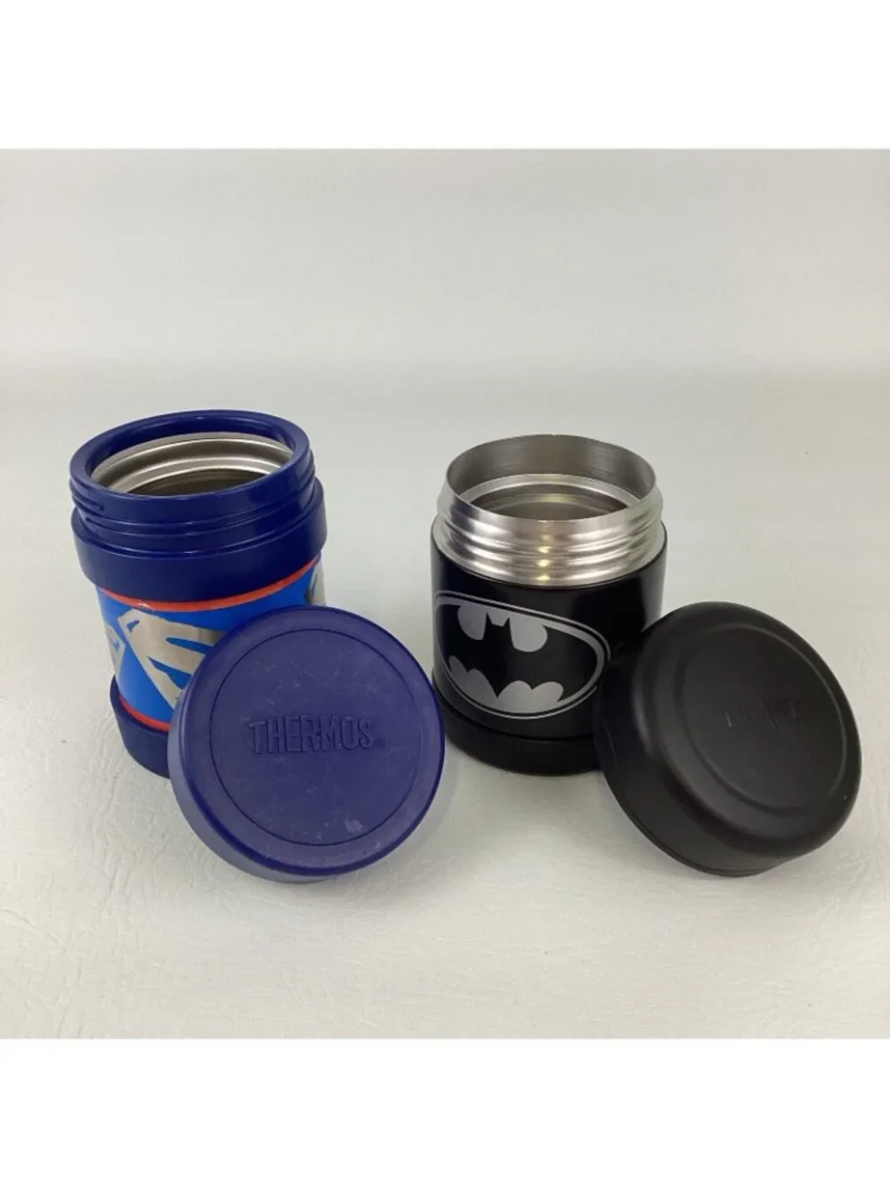 Thermos Funtainers DC Comics Superman Batman Insulated Travel Food Container